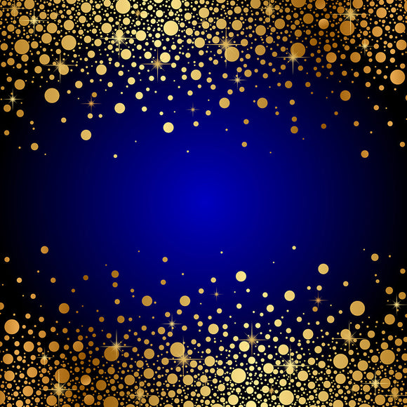 Gold Sprinkles Design Backdrop