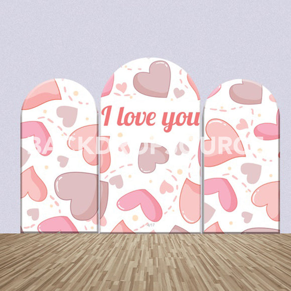 Love Proposal Themed Party Backdrop Media Sets for Birthday / Events/ Weddings
