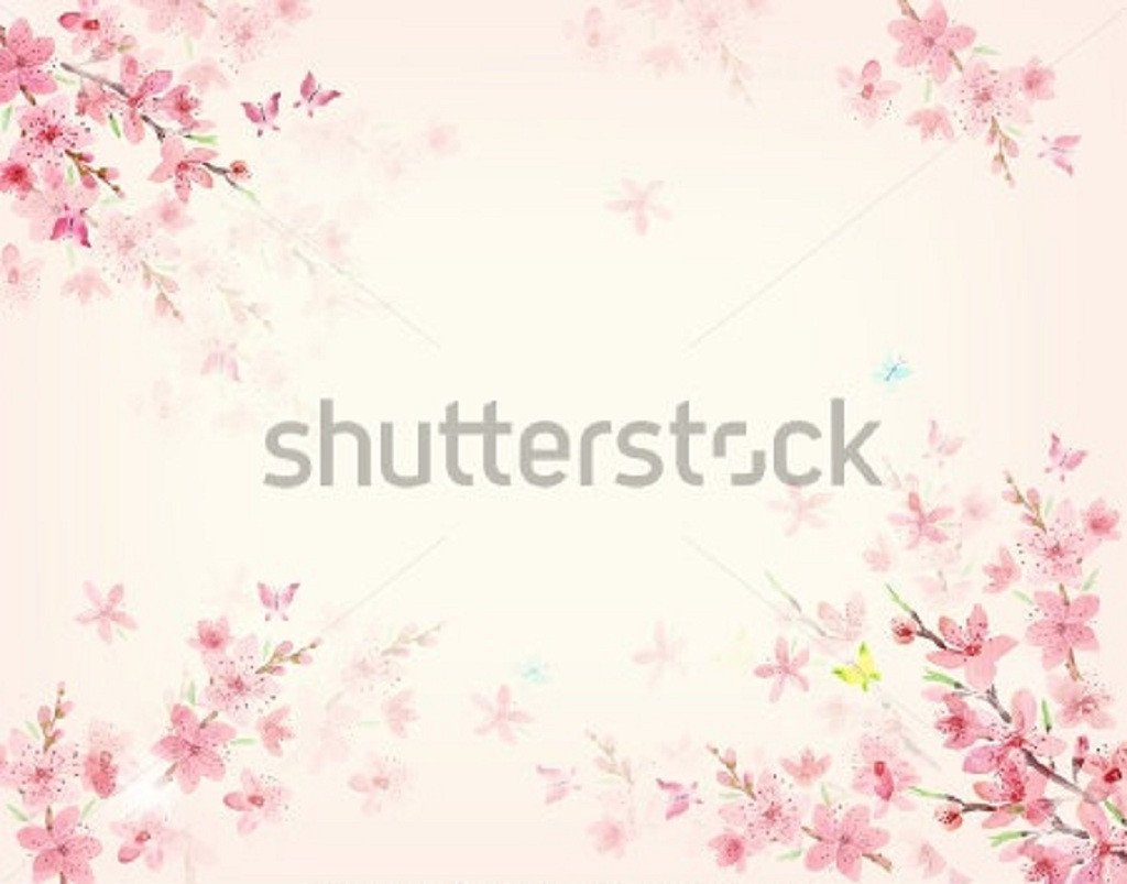 Floral Pink Theme Background
