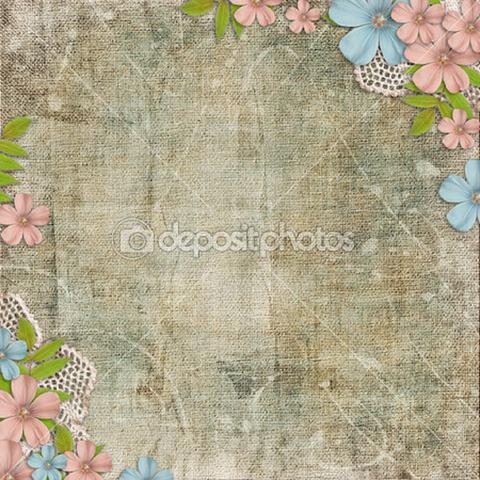 Decorative Flower Wedding Theme Background