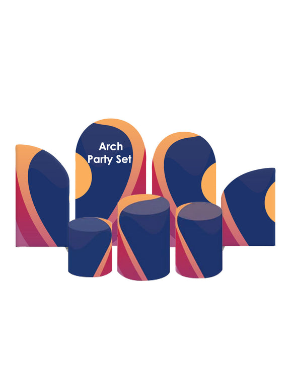 Arch Party Sets - 4 murs avec socle