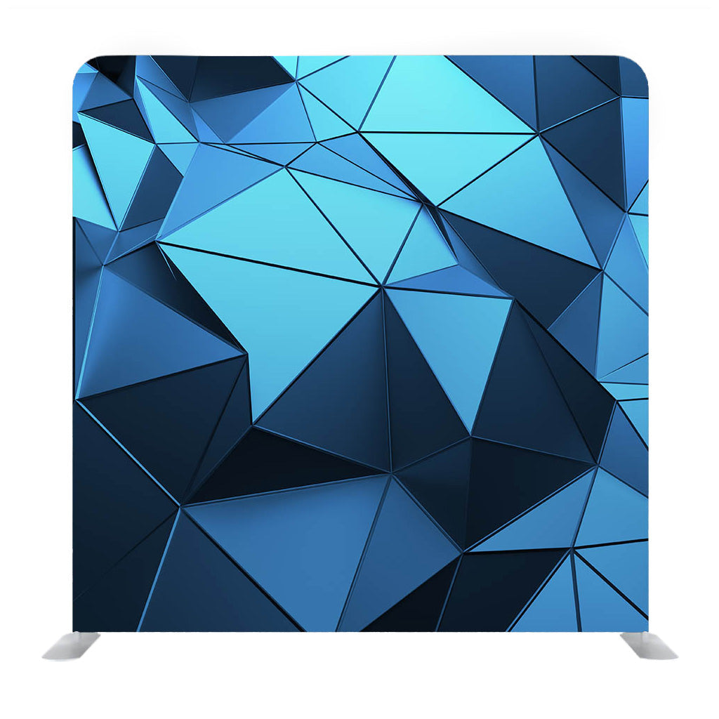 Abstract 3d Rendering of Low Poly Surface Media Wall