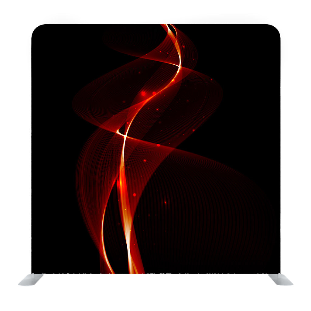 Abstract Soft Red Graphics Media Wall