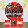 Spider Man Event Party Round Backdrop Kit