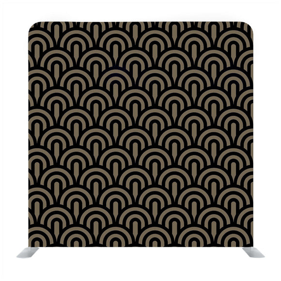 Black Curve Pattern Backdrop