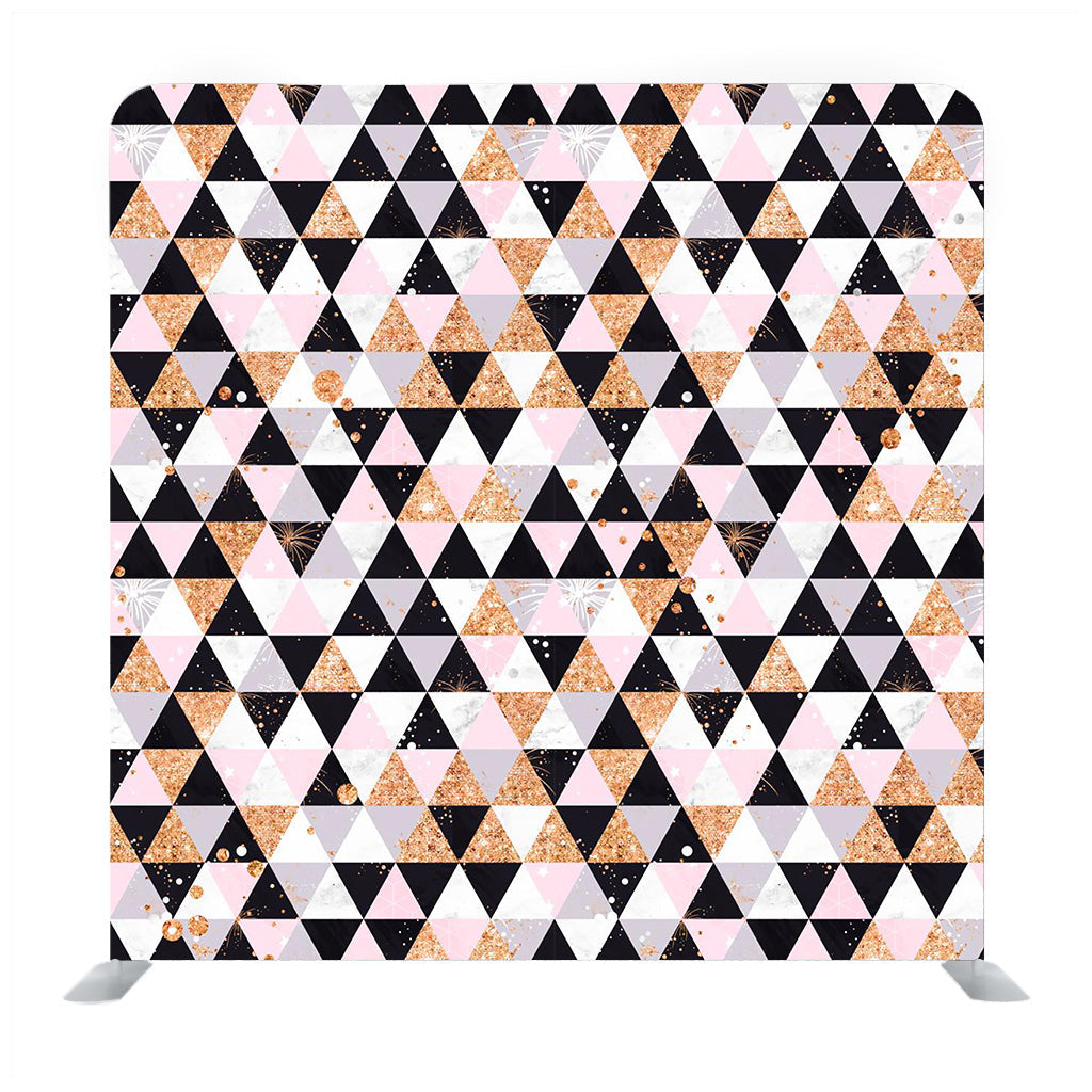 Black Triangular Pattern Background