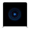 Blue Circle With Black Back Ground Backdrop