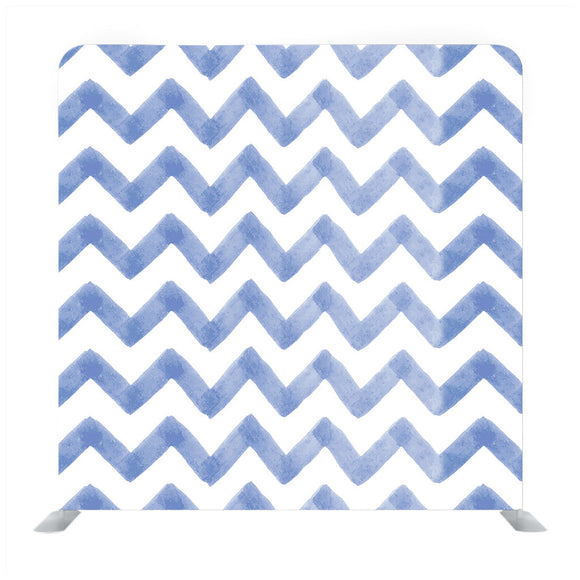 Blue Watercolor Zigzag Background