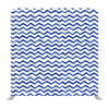 Blue watercolor zigzag pattern Background Backdrop