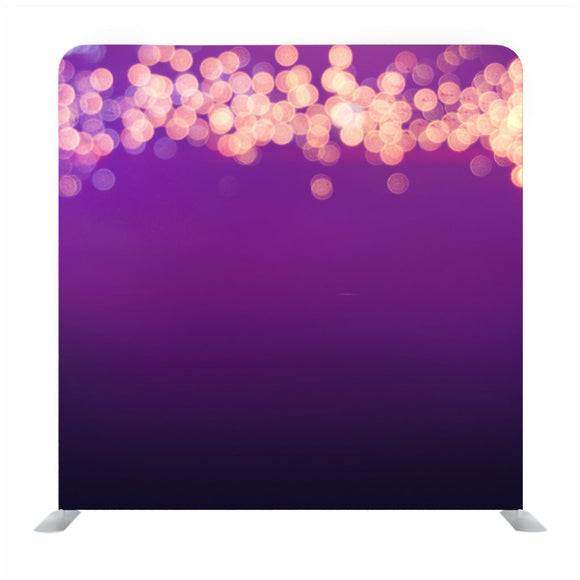 Bokeh On Purple Background Media Wall