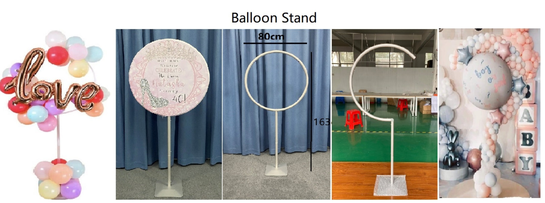 Aluminum Balloon Stand / Question Mark Balloon Stand