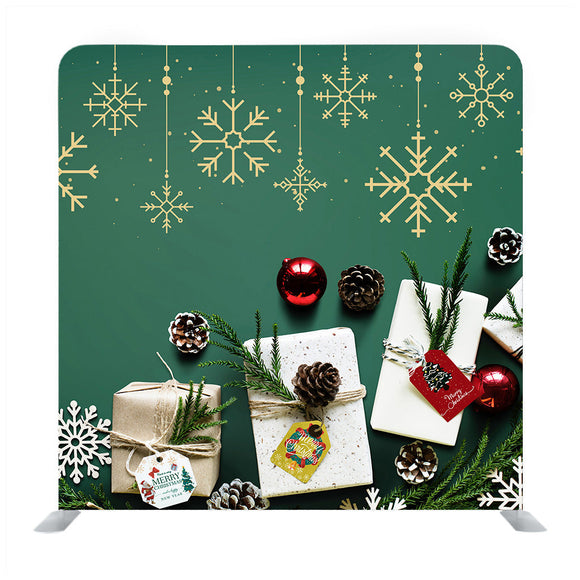 Christmas Season Decoration Design Wallpaper Background