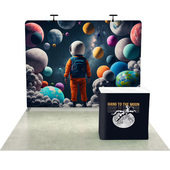 10 foot trade show display - Straight