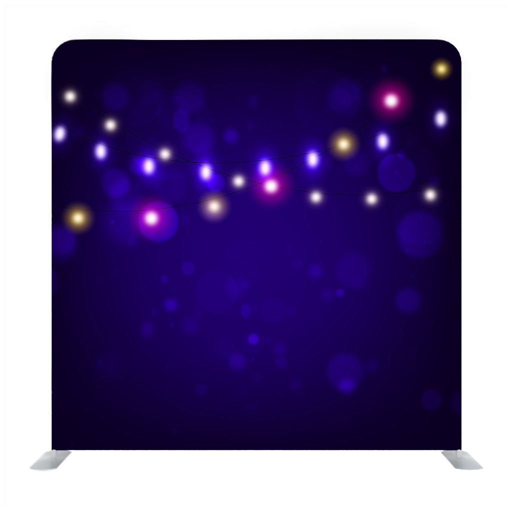 Dark Blurred Lights Background Backdrop