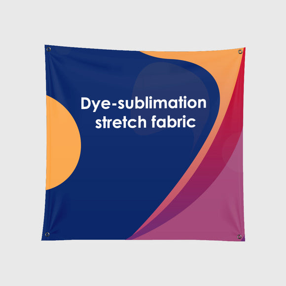 Print on Dye-Sub stretch fabric
