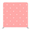 Flat design endless  of tiny heart pattern Backdrop