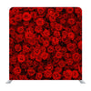 Flowers Wall Natural Red Roses Background Media Wall