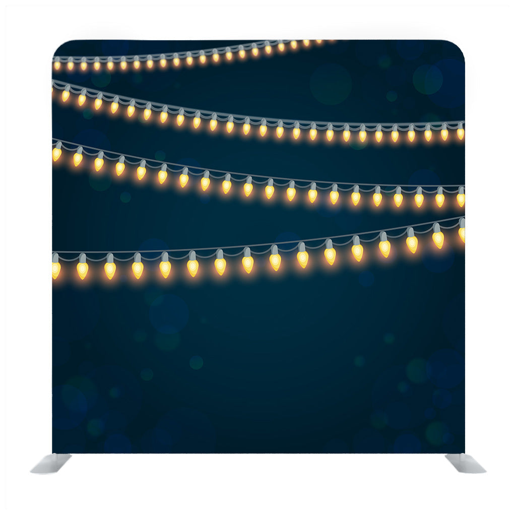 Glowing Lights Colorful Fairy Lights Background