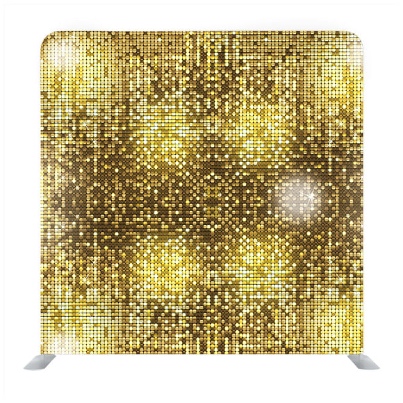 Gold Cross Stitch Backdrop