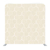 Gold and White Stripped Hexagon Backdrop