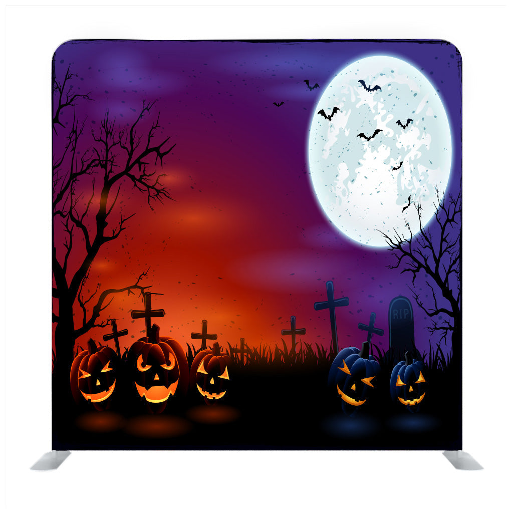 Halloween Poster Background Media Wall