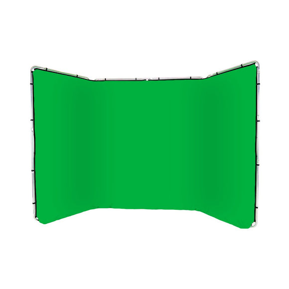 Green Chroma Panoramic Background 4m wide