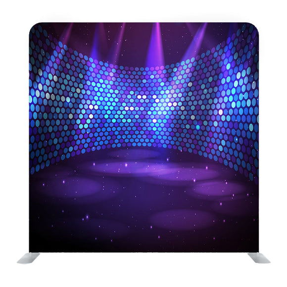 Modern Design With Rectangles In Abstract Style Lights Media Wall