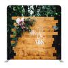 Mr_Mrs Top Table Decor with Wood Media Wall
