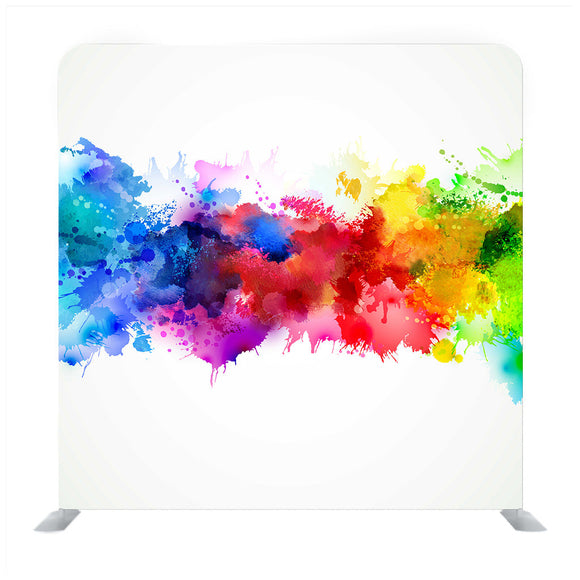 Multi Color Splash Background Media Wall