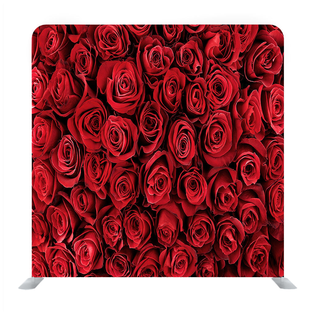 Natural Red Roses Background Media Wall