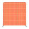 Orange color graphic Media wall