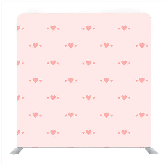 Pattern of Pink Hearts Media wall