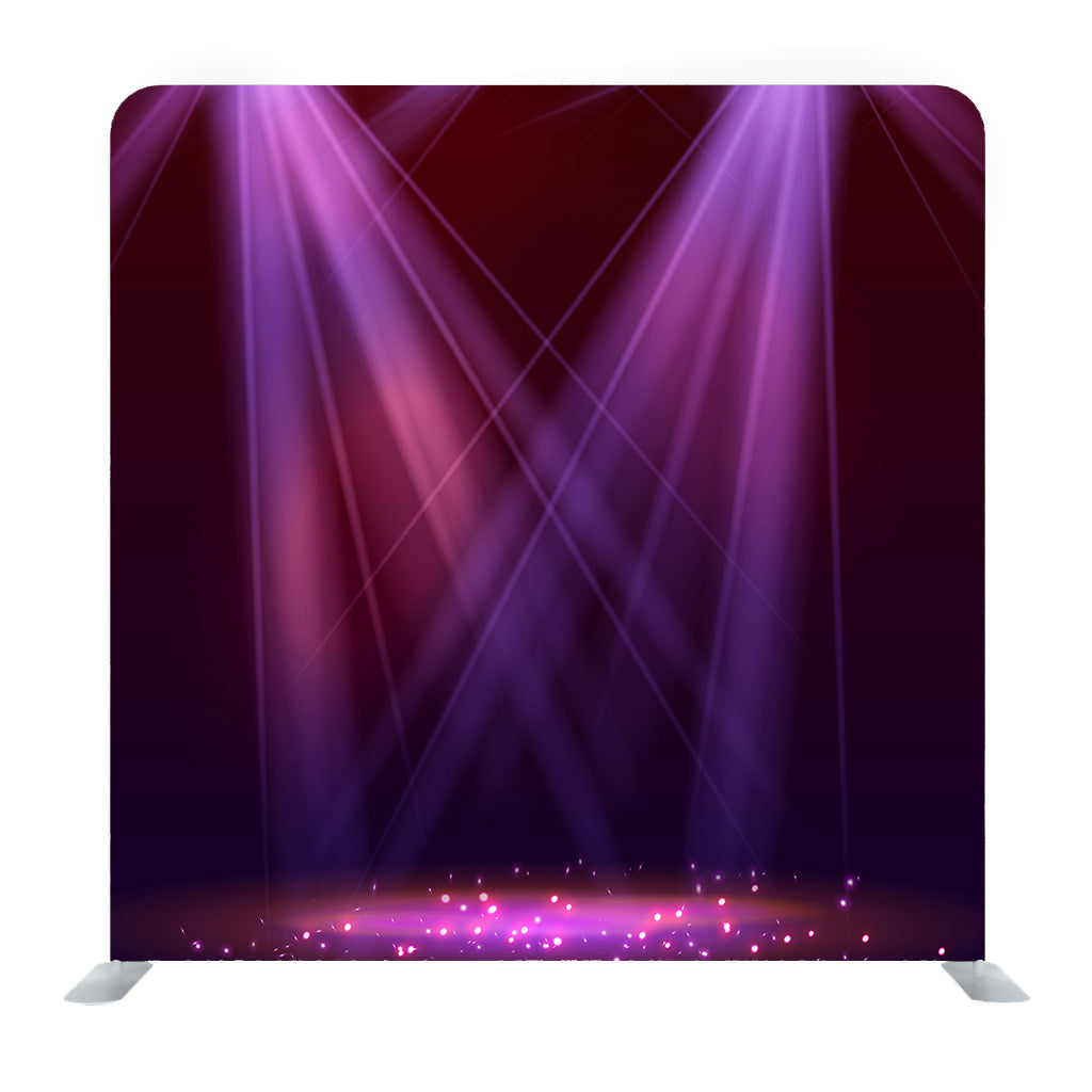 Pink Stage Bright Light Background Media Wall