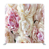 Pink And White Peonies Pattern Background Media Wall