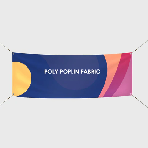 Poly Poplin Fabric Backdrop Printing