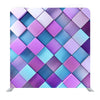 Purple And Blue Shade Squares Media Wall