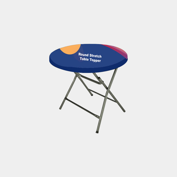 Round extendable table top