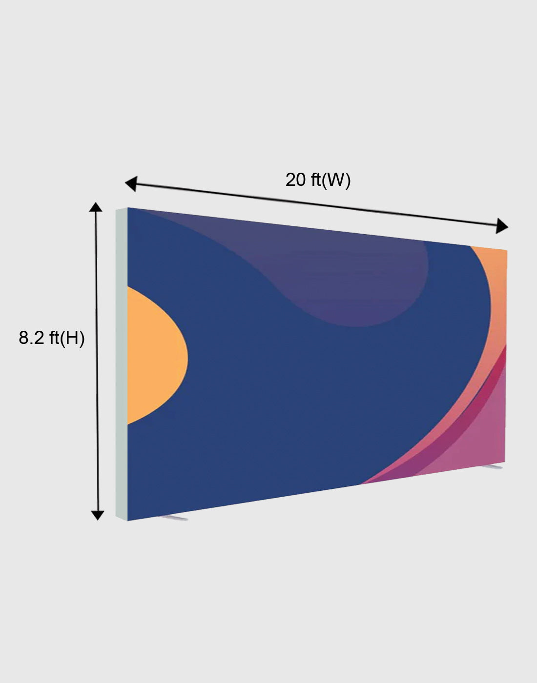 SEG Fabric LED Light Box - 6m x 2.5m