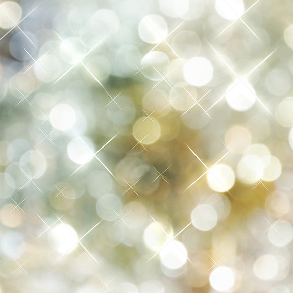 Silver and golden background with sparkles and dots Backdrop