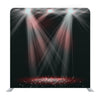 Spotlights on Stage With Smoke & Red Light Background Media Wall