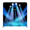 Stage Light With Colored Spotlights And Smoke Background Media Wall