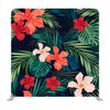Summer Colorful Hawaiian Seamless Pattern With Tropical Plants And Hibiscus Flowers Background