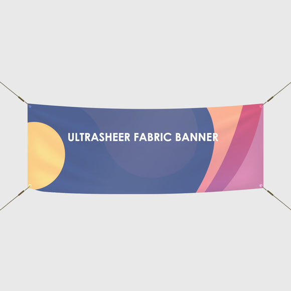 Ultra-Sheer Fabric Backdrop Print