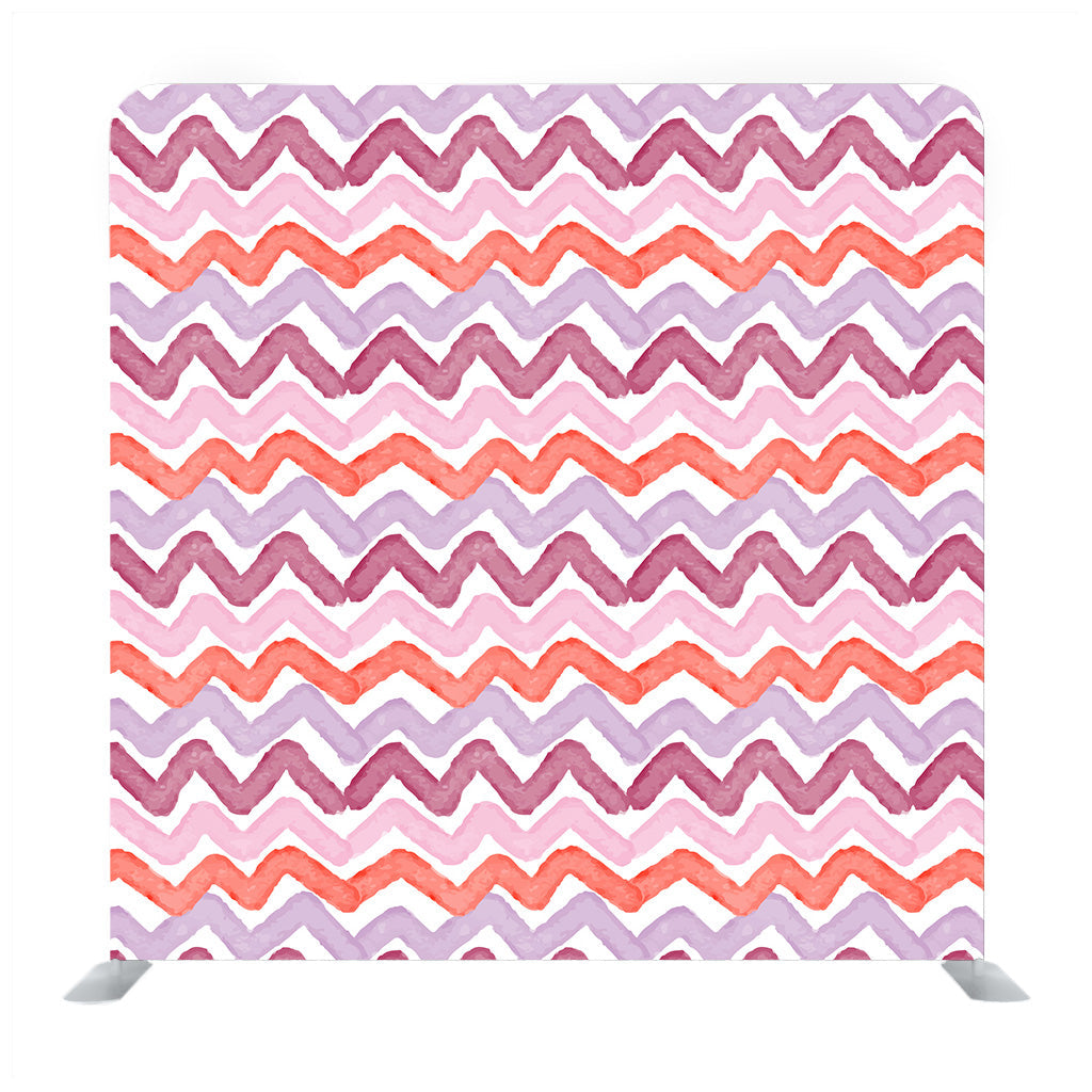 Watercolor Zigzag lines Background Backdrop