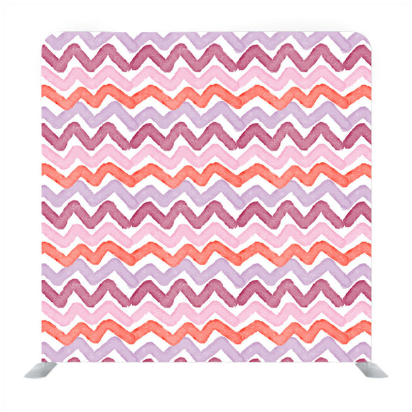 Watercolor Zigzag lines Background Backdrop