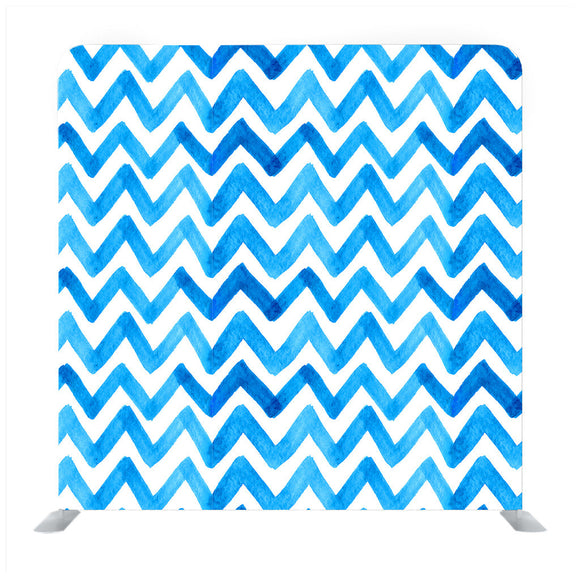 Zigzag pattern of white background with blue lines