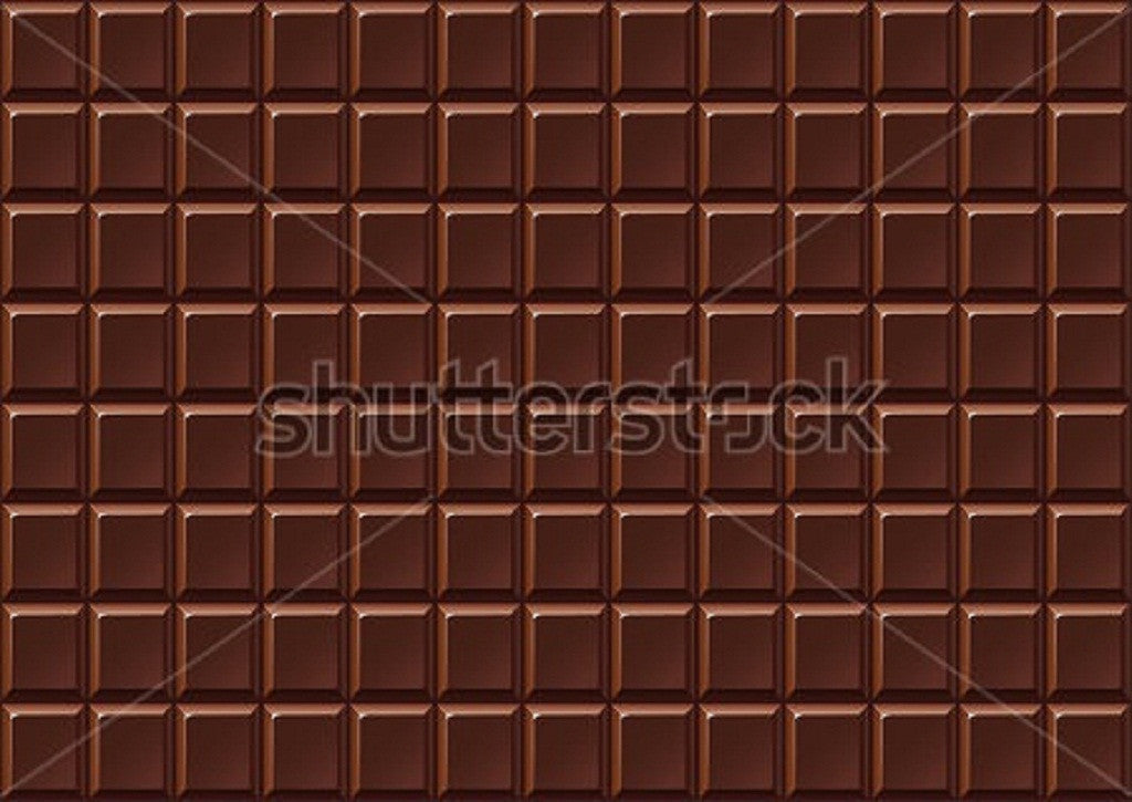 Bar of Hickory Milk Chocolate Print Photography Backdrop