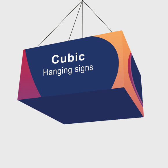 Bannière suspendue Sky Tube Cubic