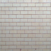 Old Ceramic Tile Wall Background at Underground Train Station