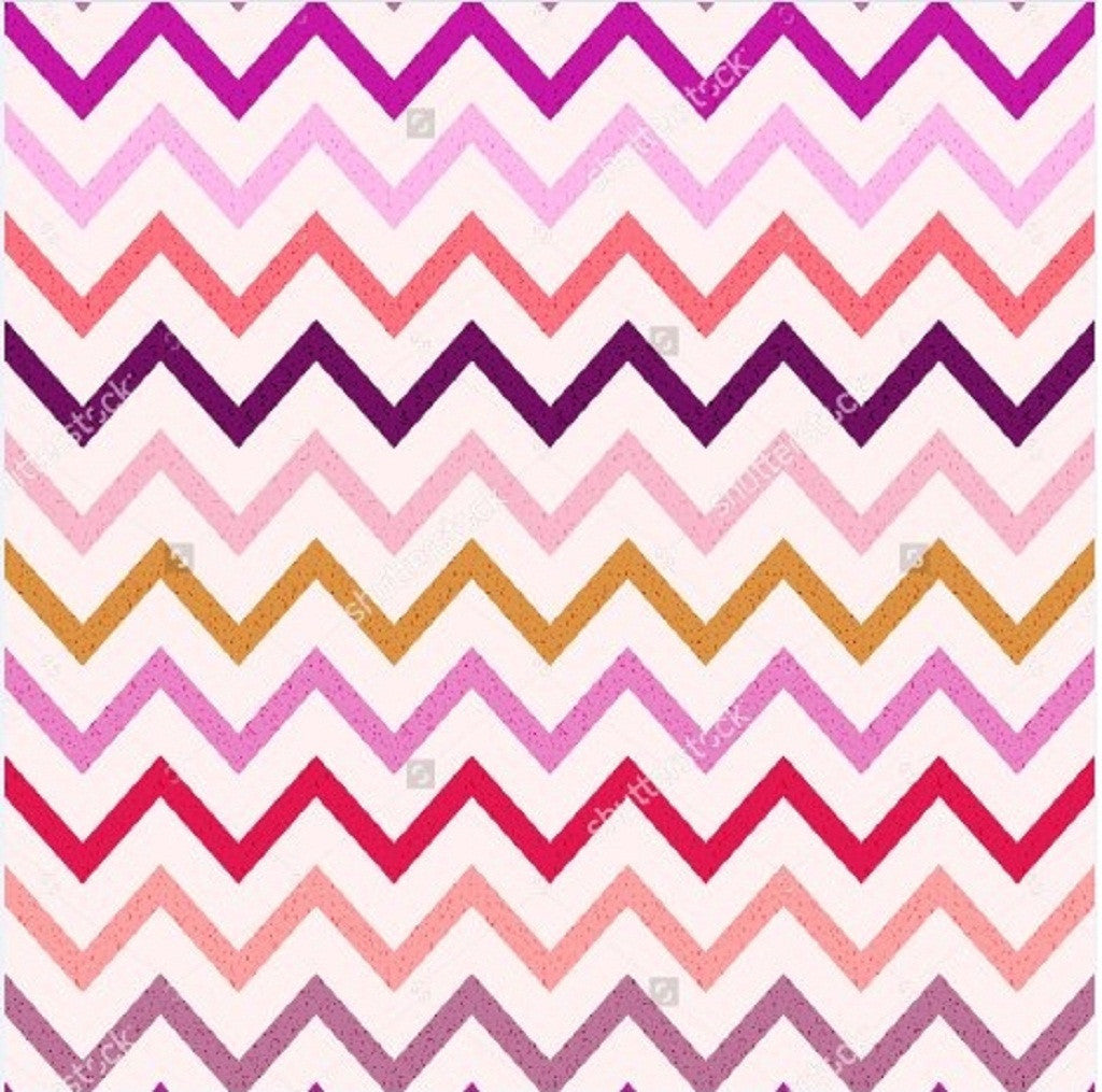 Seamless Wave Stripes Pattern Print Photography Backdrop